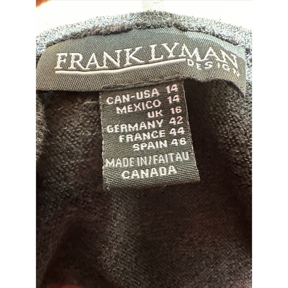 Franklin Lyman Design Size 14 biker gothic retro 80's retro grunge steampunk - Picture 7 of 8